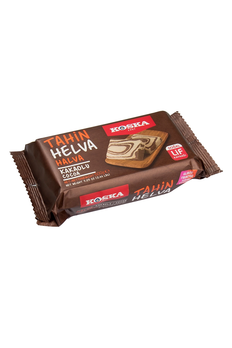 TAHINI HALVA WITH COCOA