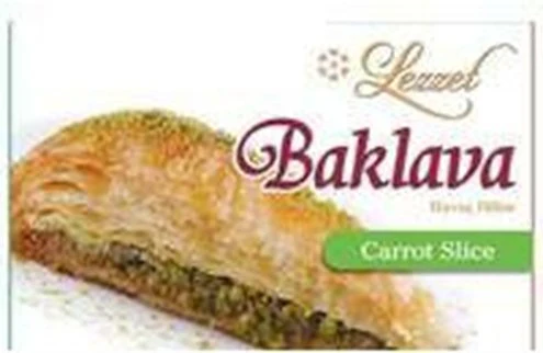 LEZZET CARROT BAKLAVA w.
PISTACHIO