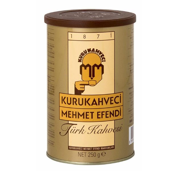CANNED GROUNDED TURKISH COFFEE
250 GR