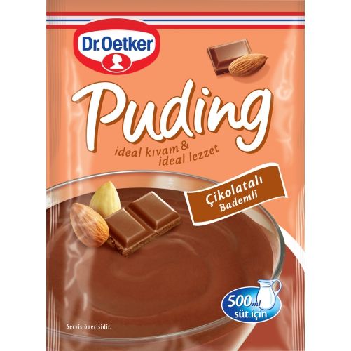 CHOCOLATE - ALMOND AROMATED
PUDDING