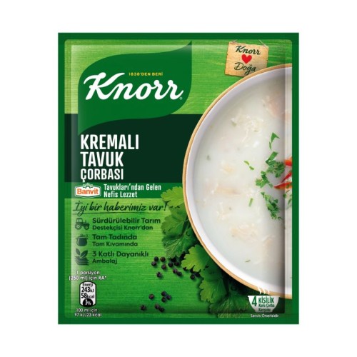 CREAMY CHICKEN SOUP