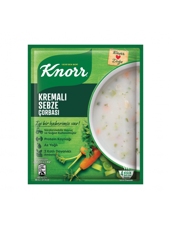 CREAMY VEGETABLE SOUP