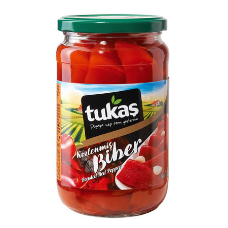 TUKAS - ROASTED RED PEPPERS
