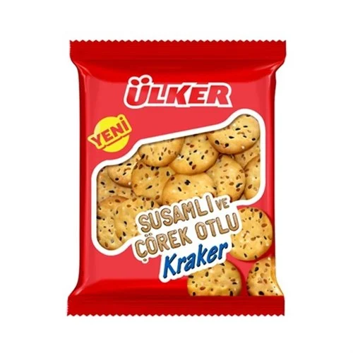 ULKER CRACKERS WITH SESAMES
AND CULINGS