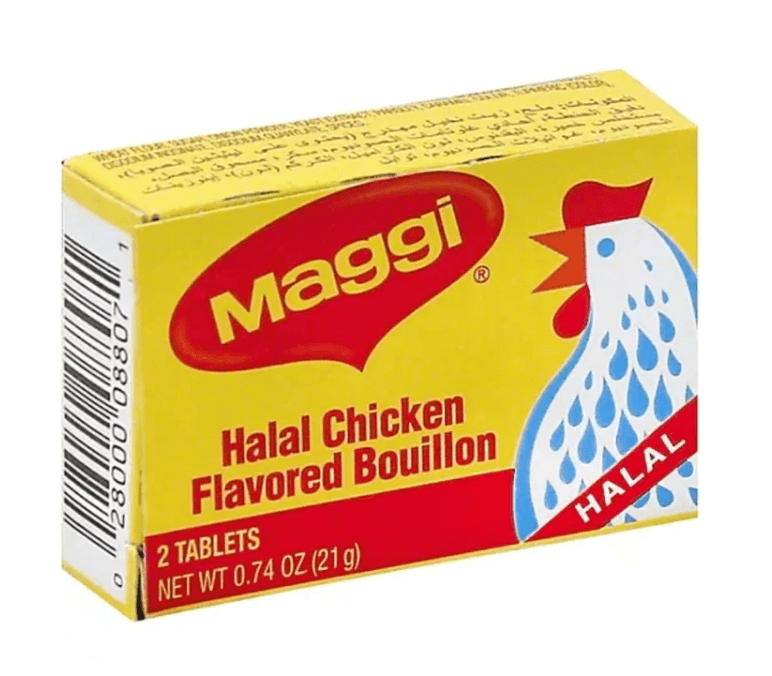 MAGGI - CHICKEN FLAVOURED
BOUILLON 2 CUBES