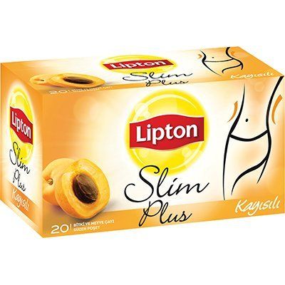 LIPTON SLIM PLUS TEA WITH
APRICOT