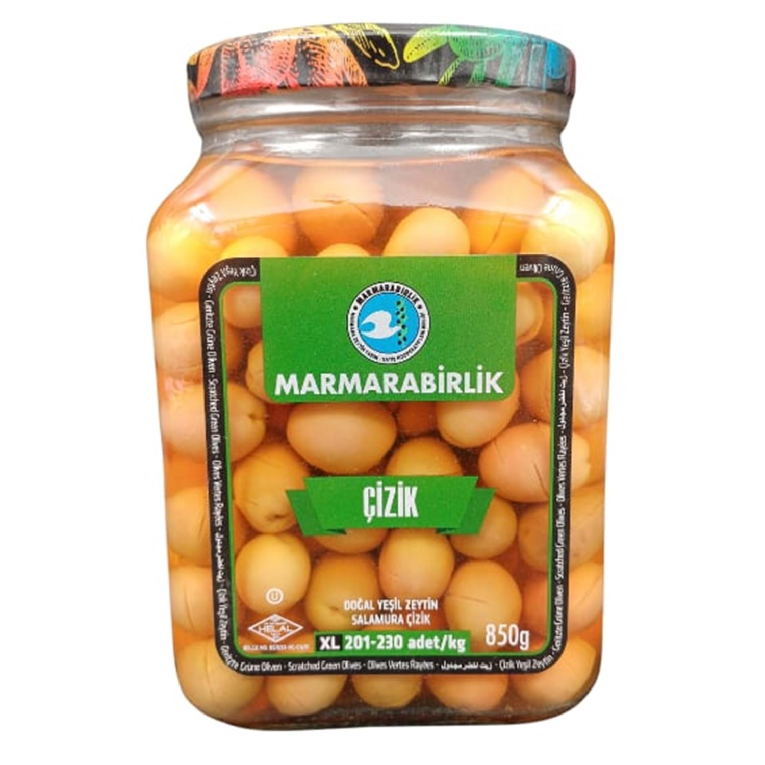 MARMARABIRLIK NATURAL GREEN
OLIVES