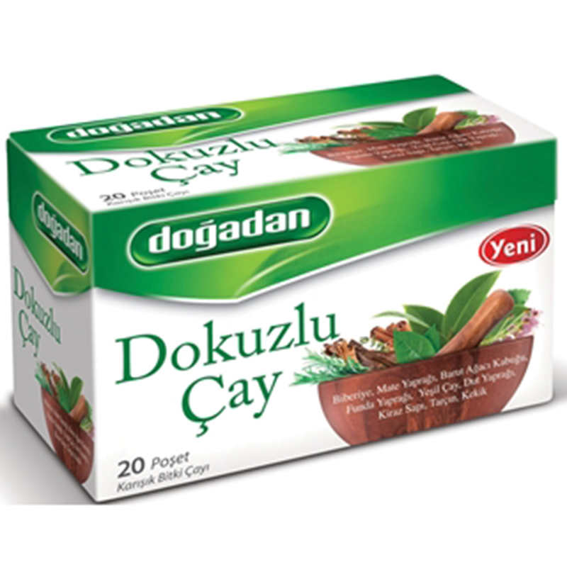 DOGADAN FORM DOKUZLU CAY 20
TEA BAGS