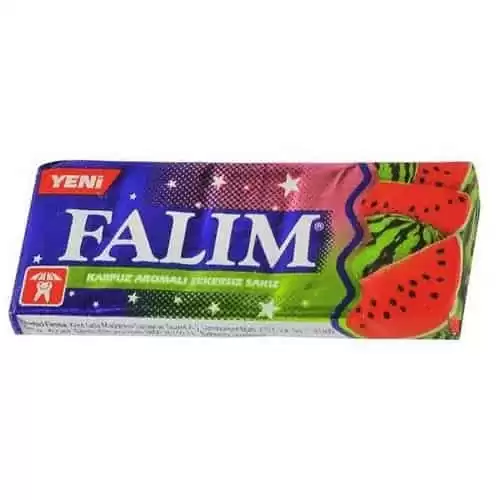 FALIM WATERMELON FLAVOURED
CHEWING GUM