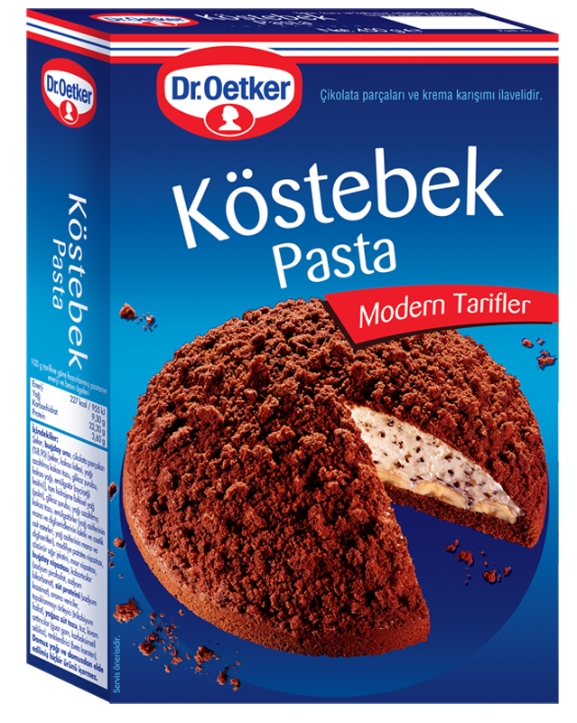 DR. OETKER - CAKE with
CHOCOLATE CRUMBLES