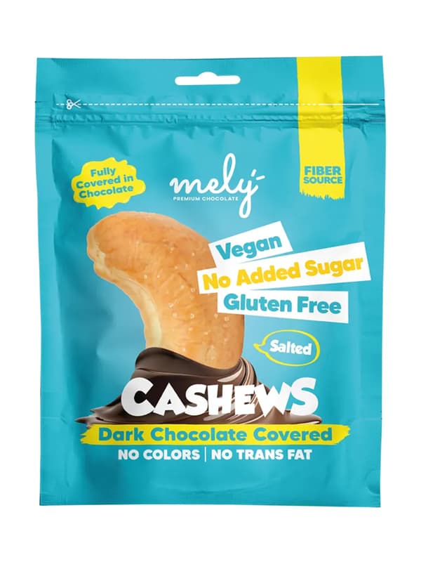 MELY DARK CHOCOLATE COVERED
CASHEWS