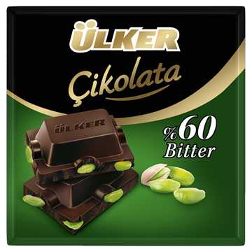 DARK CHOCOLATE WITH PISTACHIO