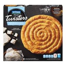 FAMILY SIZE TWISTERS WITH FETA
AND RICOT