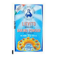 BAKING POWDER WITH VANILIN