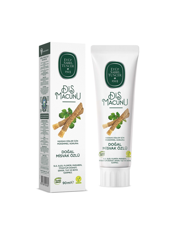 EYUP SABRI TUNCER NATURAL
MISWAK EXTRACT TOOTHPASTE