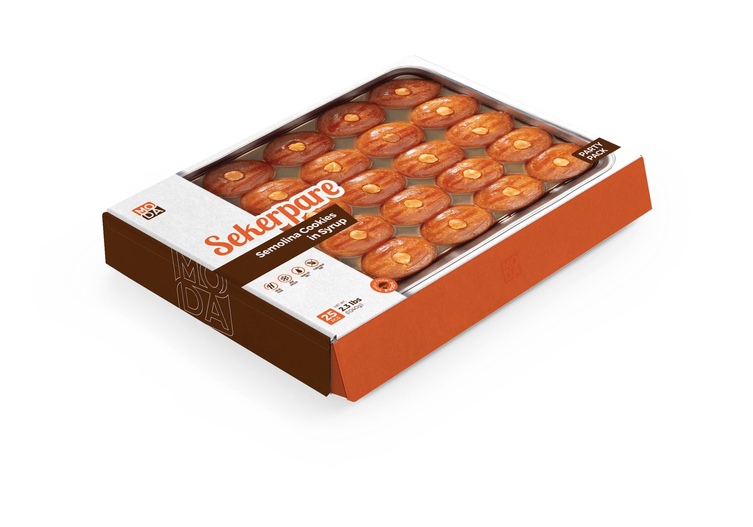 MODA SEMOLINA COOKIES IN SYRUP