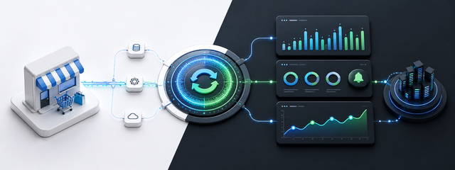 Shopify Integration Monitoring: Transfer Frequency, Last Sync, Alerts and Graphical Reports