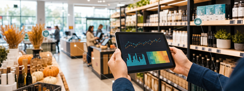 Real-time retail dashboard transforming POS data into actionable business insights and smarter decisions